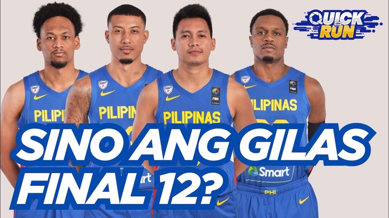 Who will be the Gilas Pilipinas Final 12 in FIBA Asia Cup Qualifiers W2? | OS Quick Run